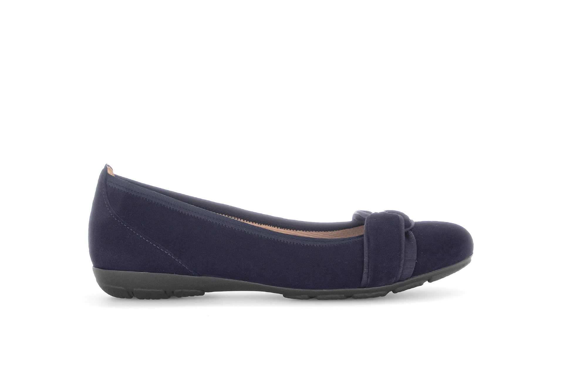 Ballerines bleues en cuir velours 04.165/16T2.5