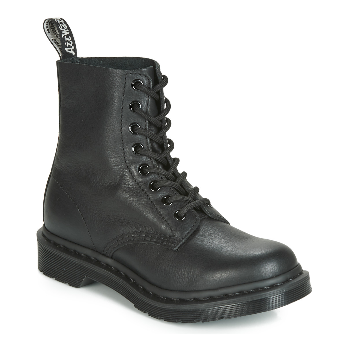 Dr. Martens – 1460 PASCAL MONO BLACK VIRGINIA – Noir