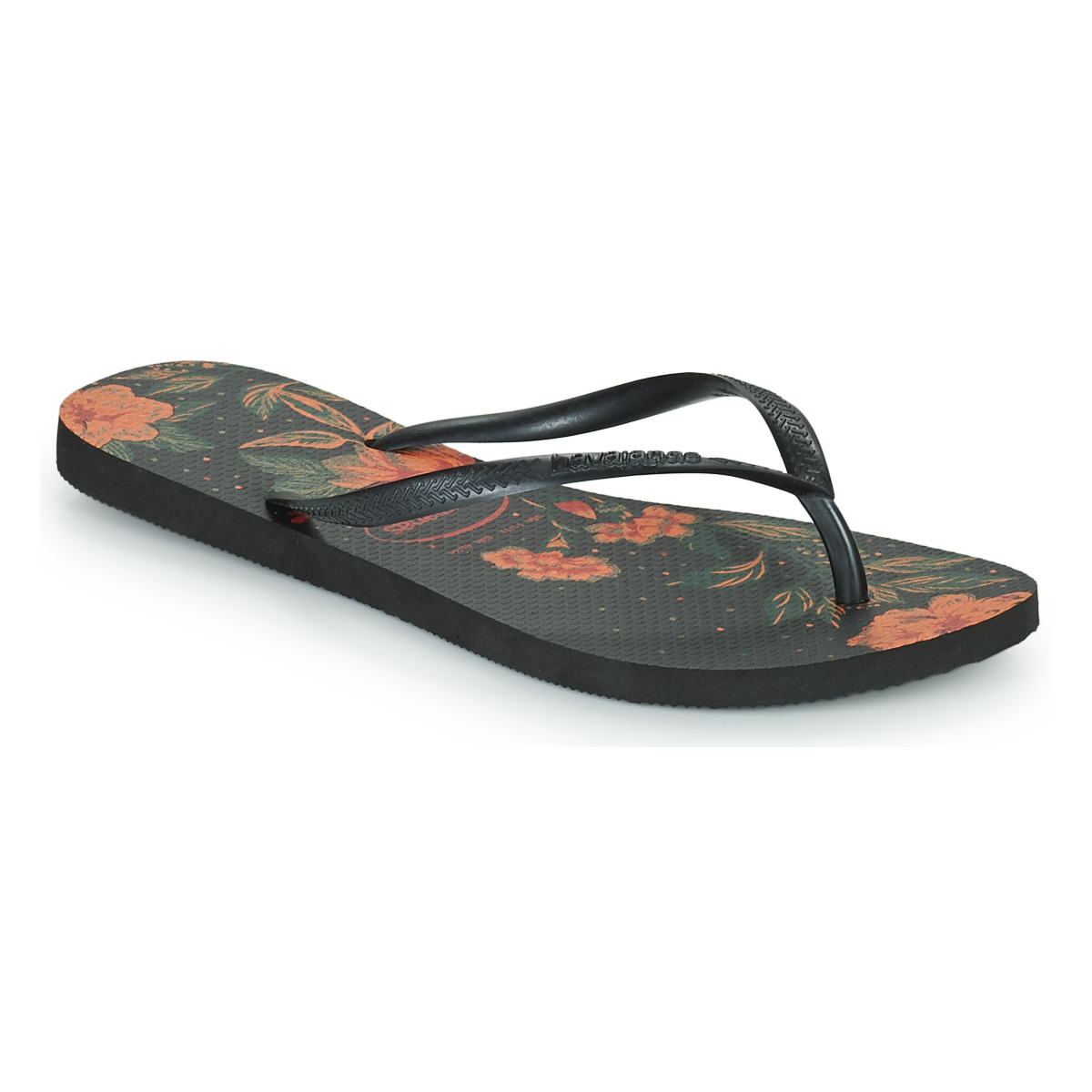 Havaianas – SLIM ORGANIC – Noir / Orange