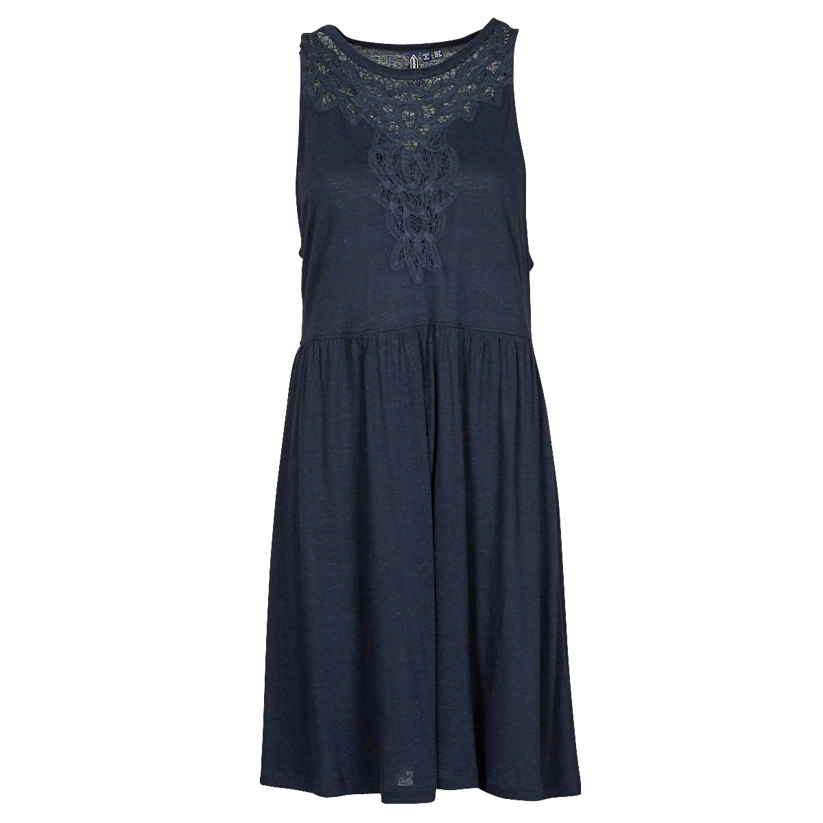 Superdry – VINTAGE LACE RACER DRESS – Eclipse Navy