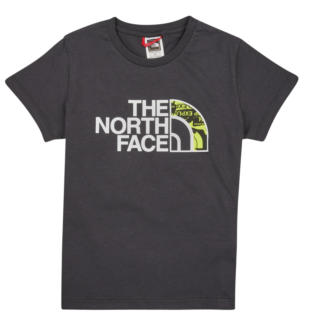 The North Face – BOYS S/S EASY TEE – Noir