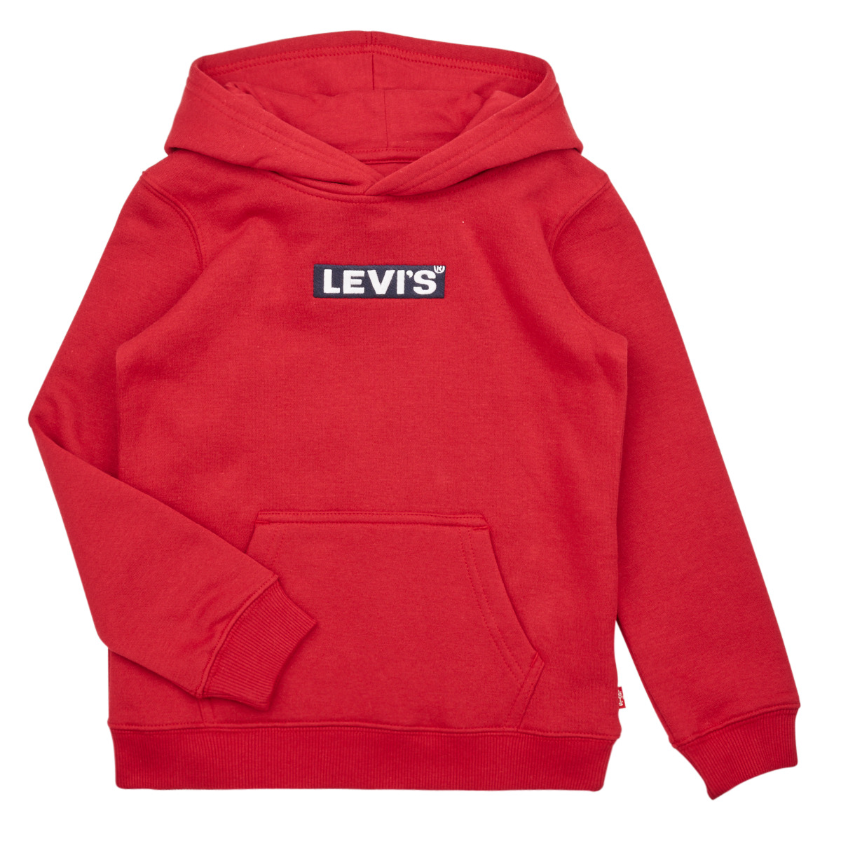 Levi’s – LVN BOXTAB PULLOVER HOODIE – Rouge