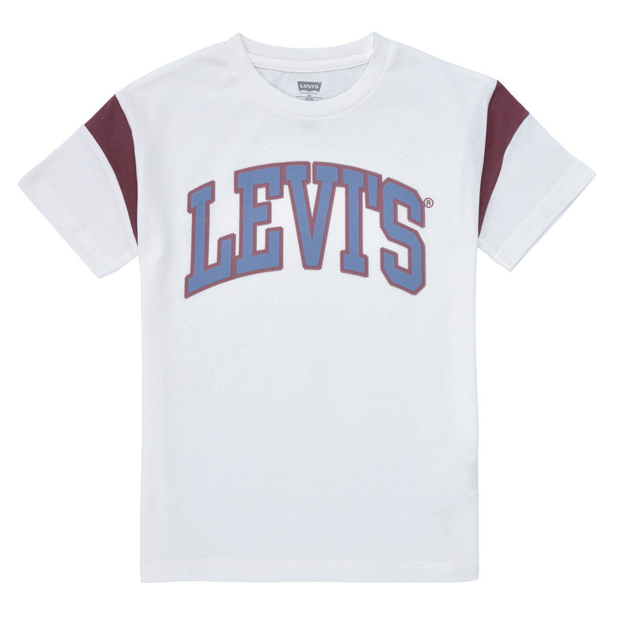 Levi’s – LEVI’S PREP SPORT TEE – Blanc / Bleu / Rouge