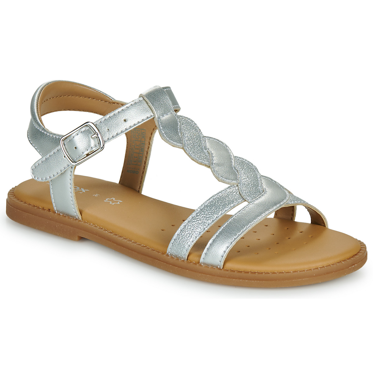 Geox – J SANDAL KARLY GIRL – Argenté