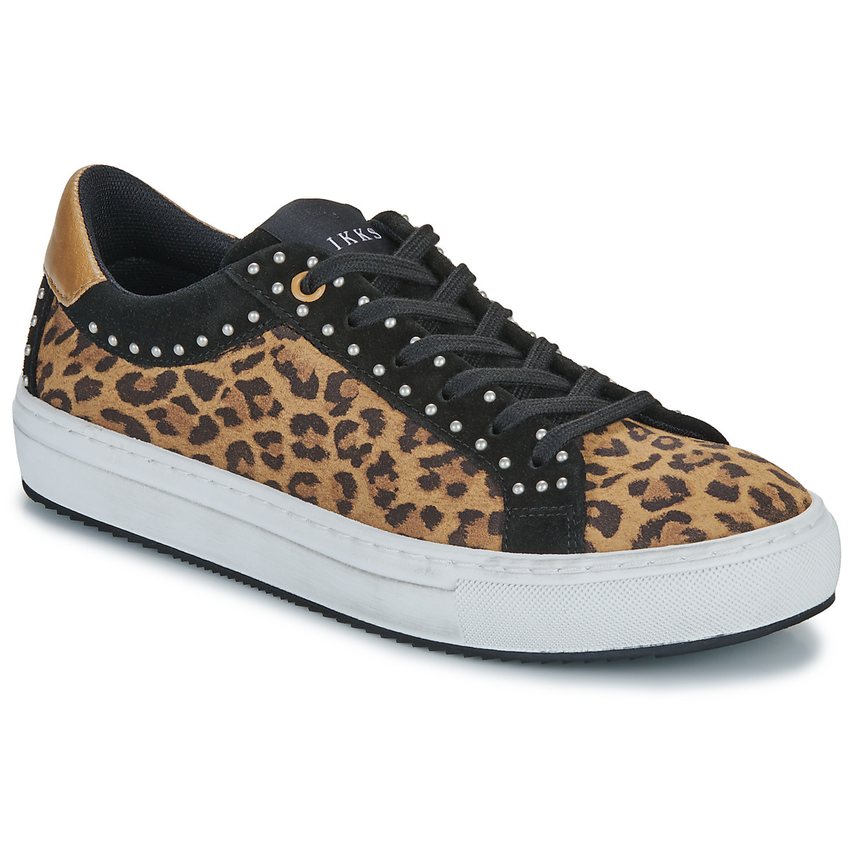 Ikks – SNEAKERS LEOPAR – Marron