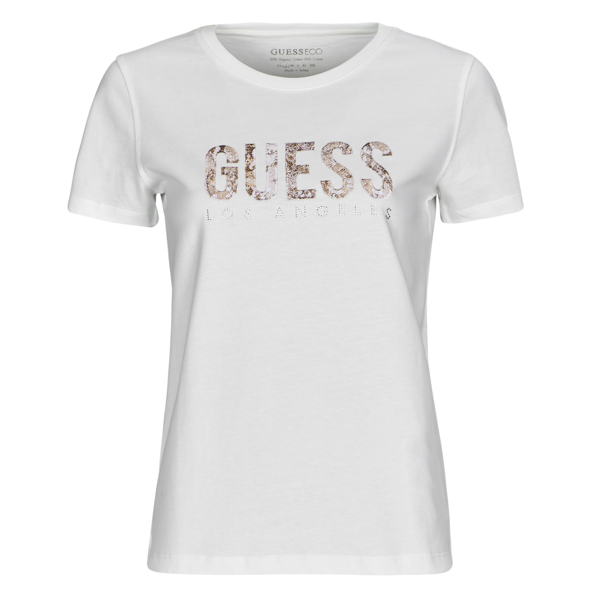 Guess – PYTHON LOGO – Blanc