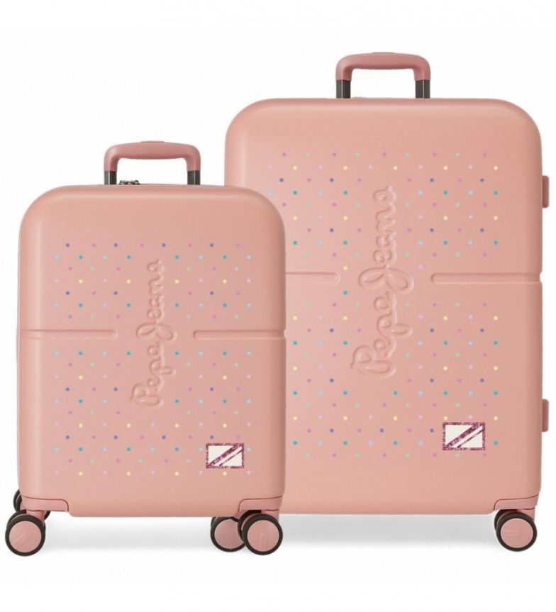 ENSEMBLE DE BAGAGES CARINA ROSE CLAIR 3001614