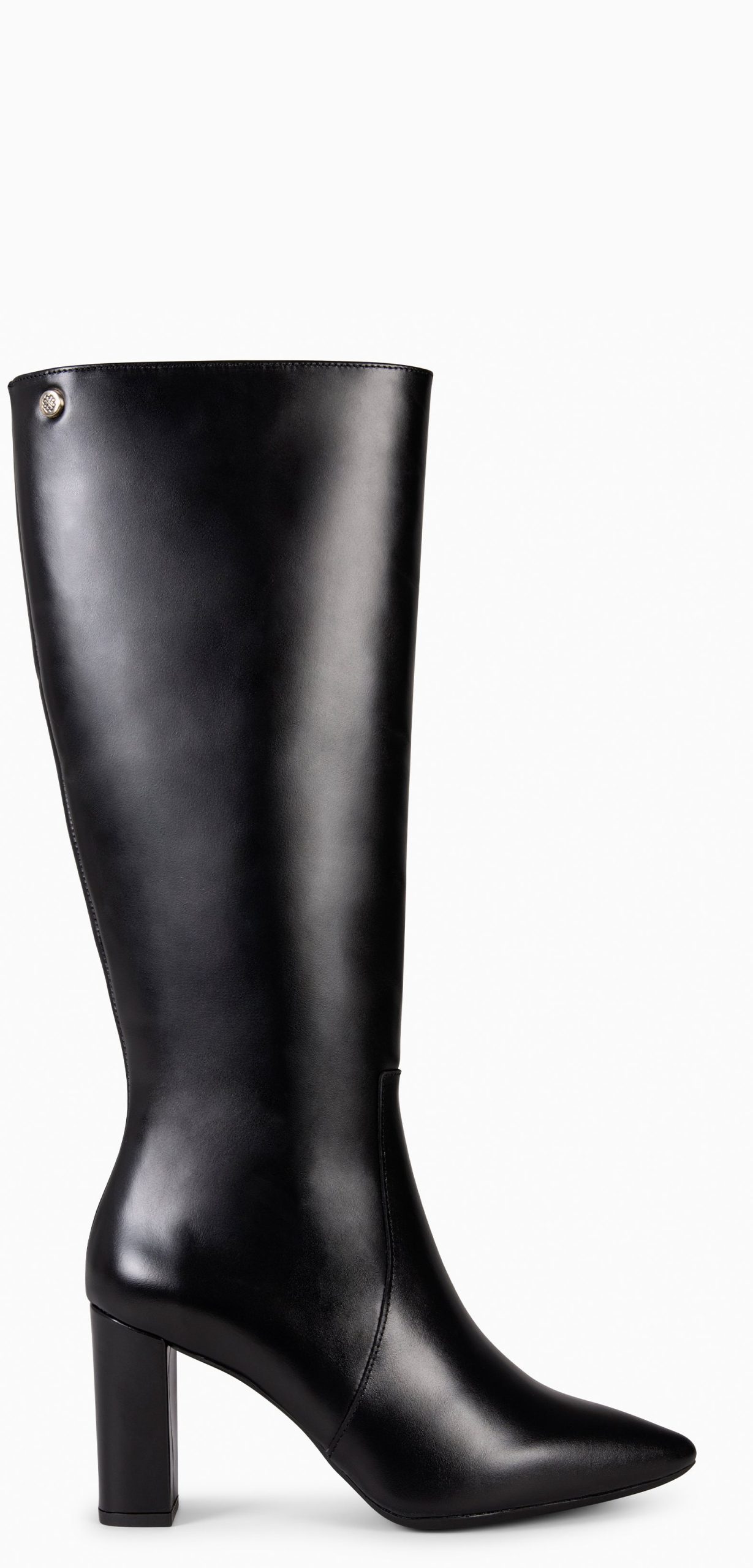 SOHO – Bottes hautes en cuir NOIR