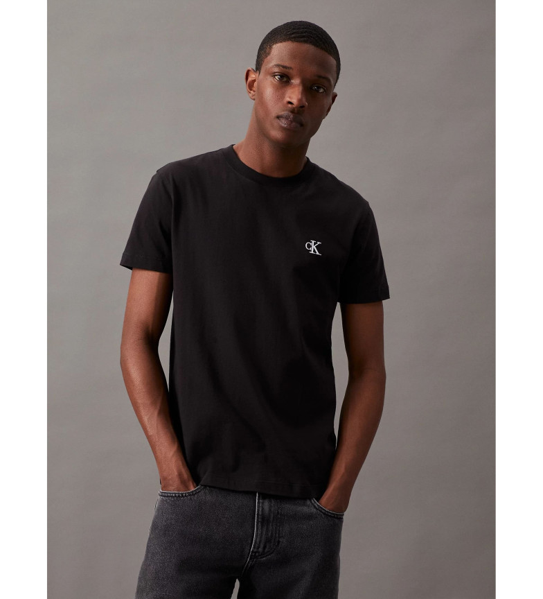 T-SHIRT ESSENTIEL SLIM NOIR 3014807