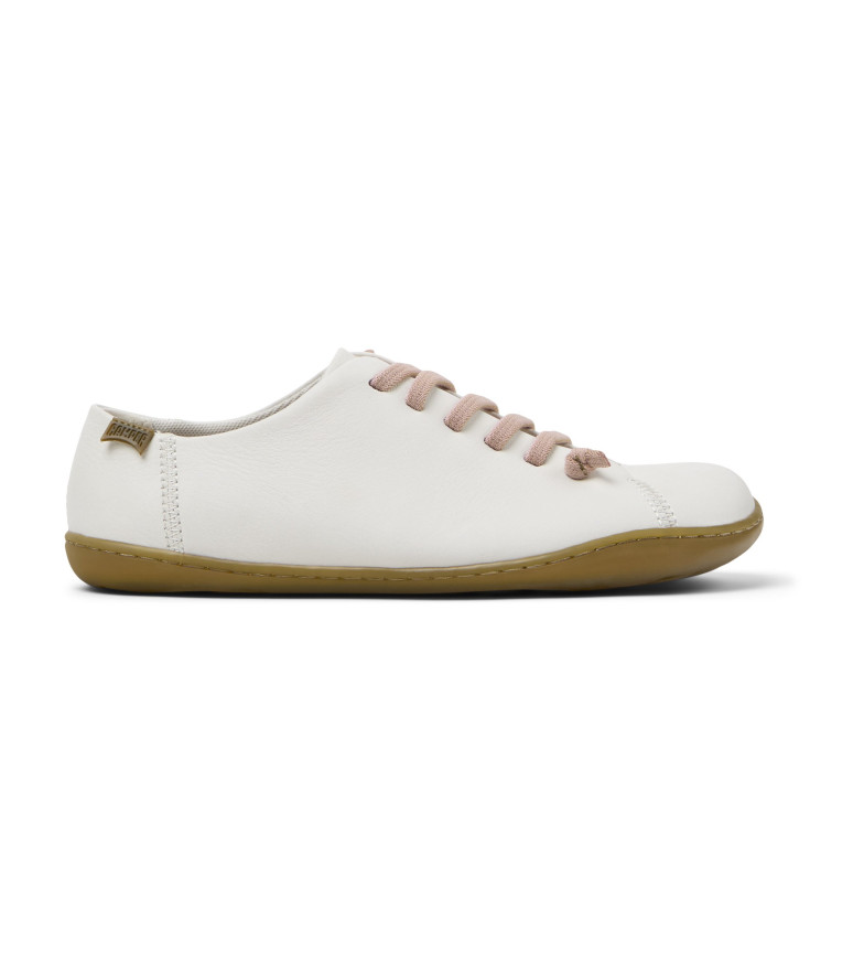 BASKETS PEU EN CUIR BLANC 3219725