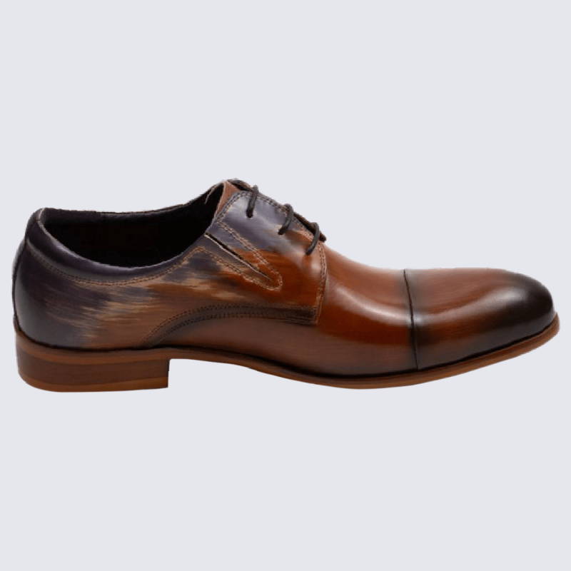 Derbies Kdopa, derbies tendances et confortables homme en cuir brun