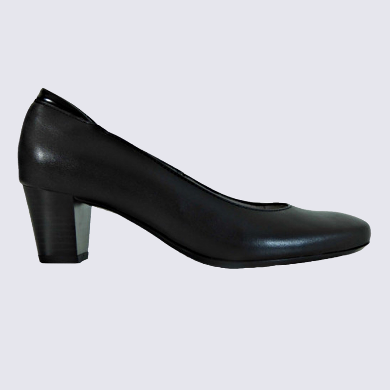 Escarpins Ara, escarpins tendances femme en cuir noir