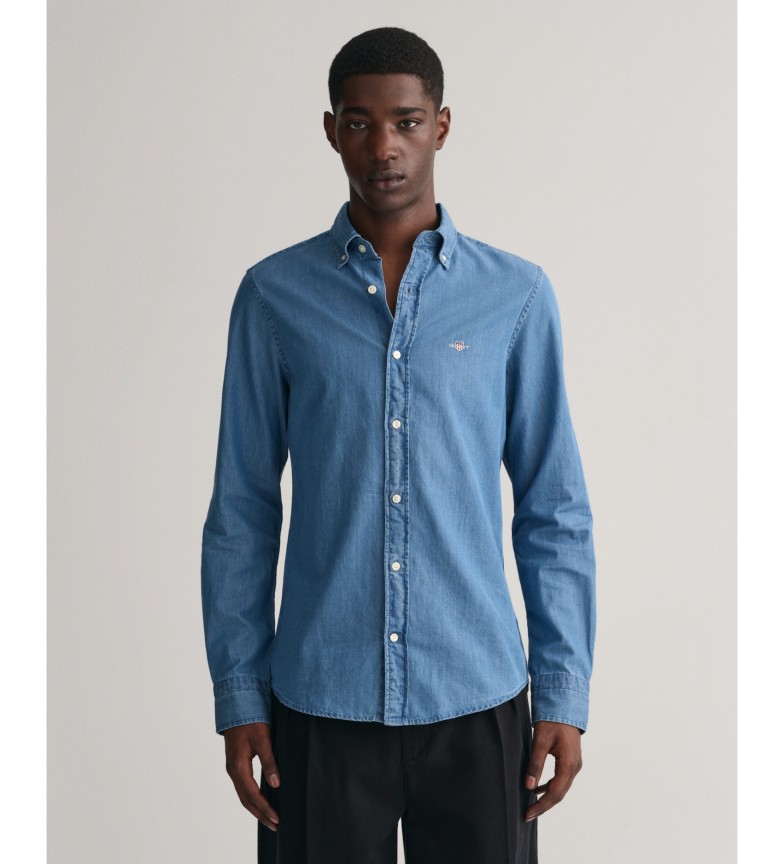 CHEMISE SLIM BLEU 3089845