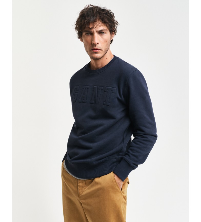 SWEAT-SHIRT EMBOSSED NAVY 3170480