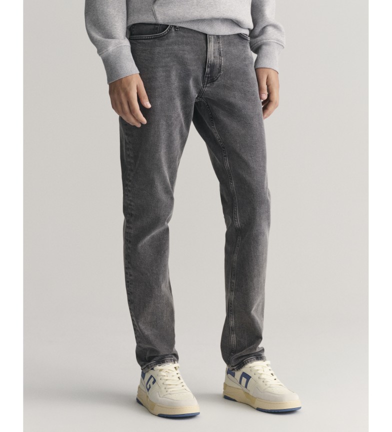 JEAN SLIM LAVÉ GRIS 3089465