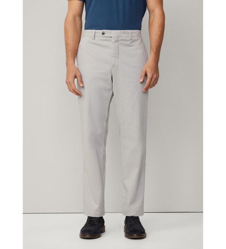 SANDERSON CLASSIC FIT CHINO TROUSERS GREY 3222858