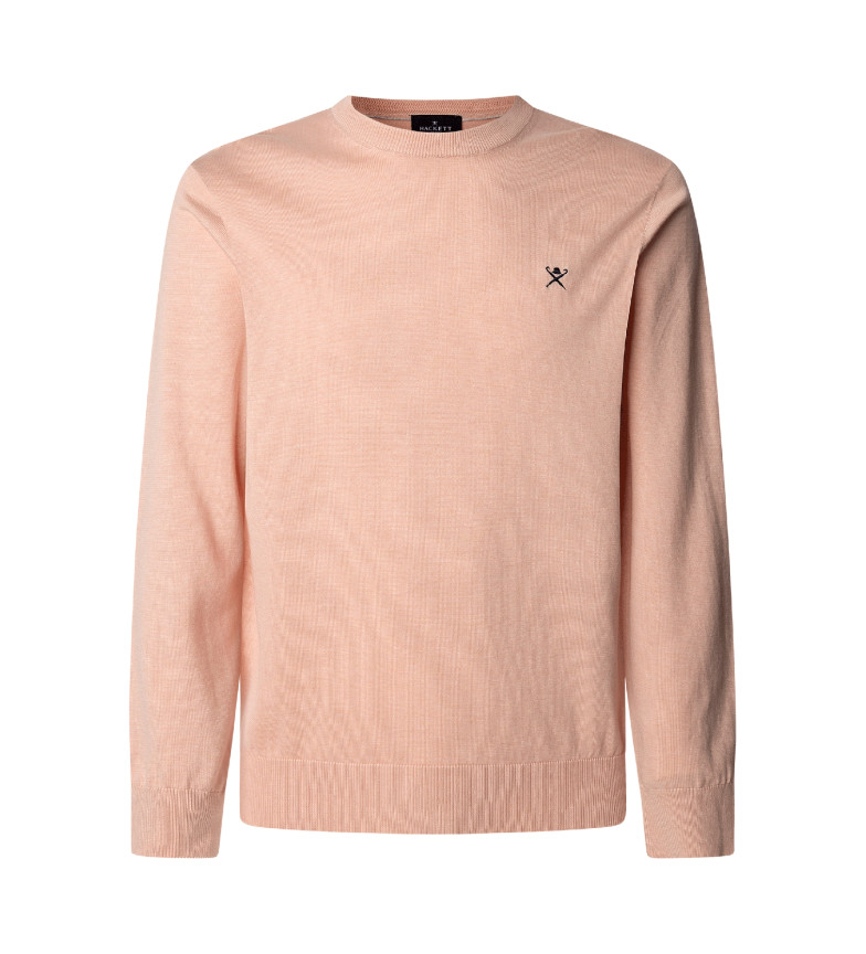 PULL EN COTON ET SOIE CORAIL 3222437