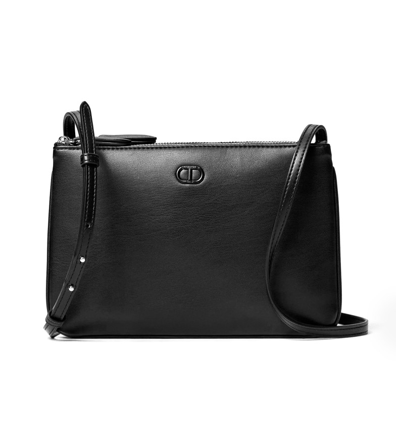 MINI SAC À BANDOULIÈRE DOUBLE NOIR 3223987