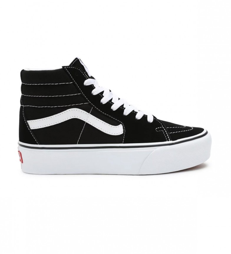 SK8-HI 2.0 CHAUSSURES PLATFORM EN CUIR NOIR 3012133